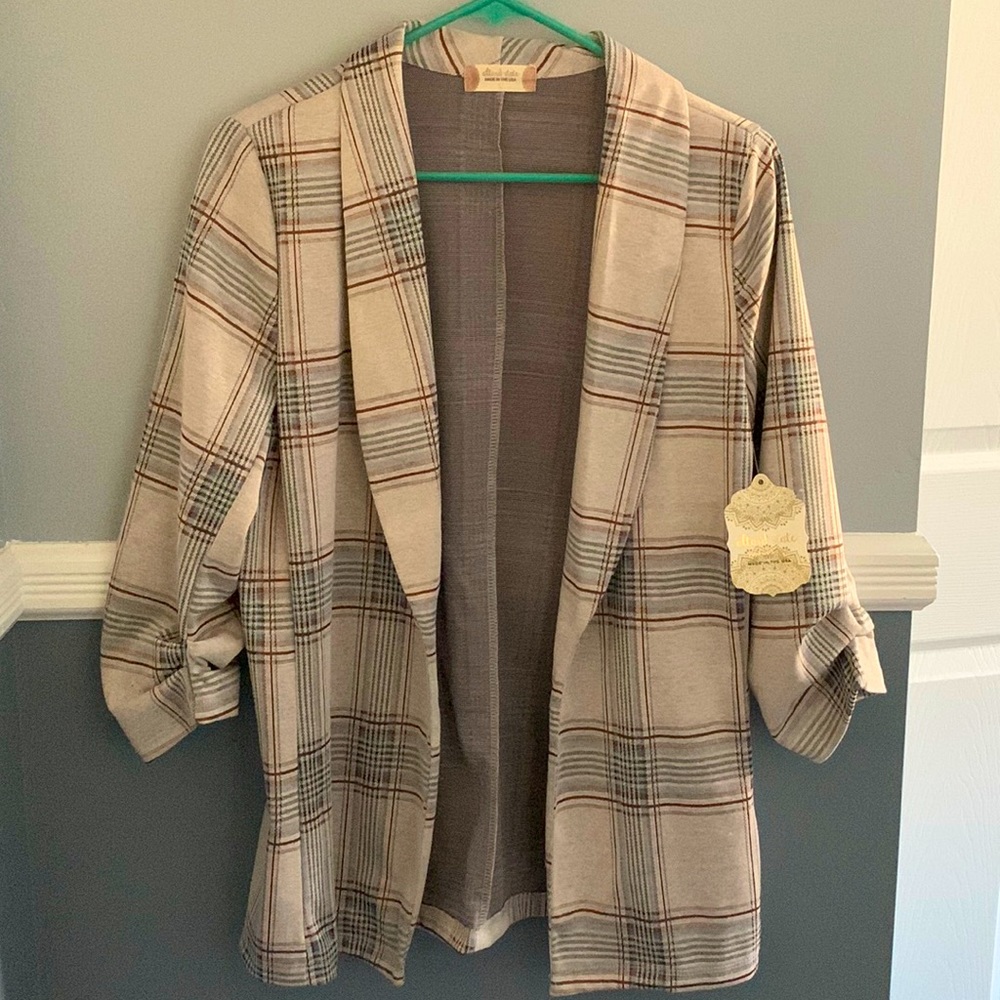 Altar’s State casual blazer with tags on